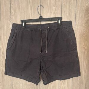 American Eagle Outfitters Charcoal Drawstring Athletic Shorts